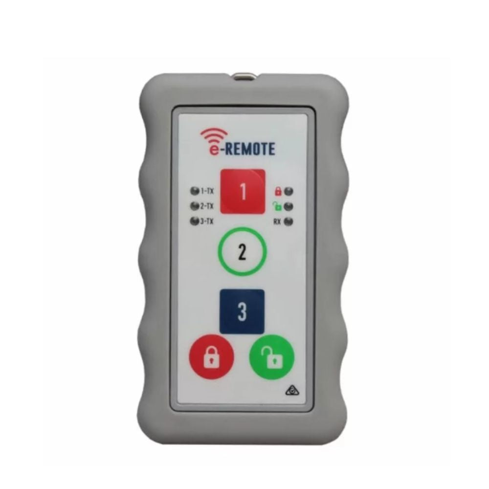 AES 3 Channel transmitter with lock and unlock function+200 Code receiver