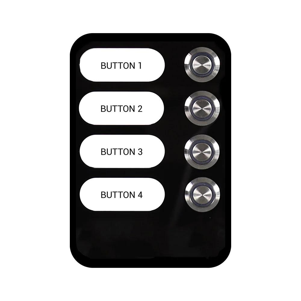 AES MOD-4B 4 Button Module | All Security Equipment