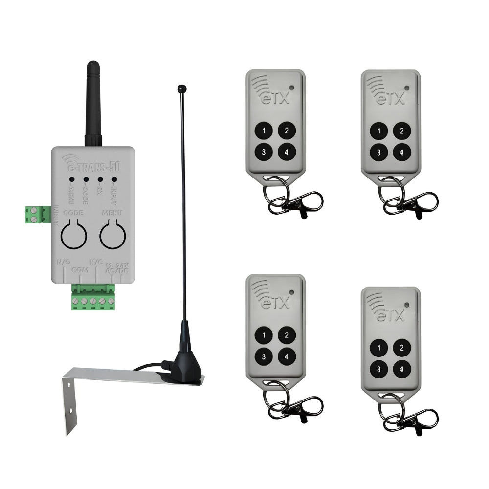 AES ETRANS50-TX-KIT E-Trans 50 Transceiver with 4x E-TX and 1x ANT-12 | ASE
