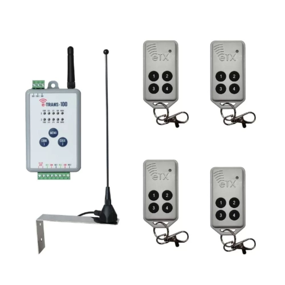 AES ETRANS50-TX-KIT E-Trans 50 Transceiver with 4x E-TX and 1x ANT-12 | All Security Equipment