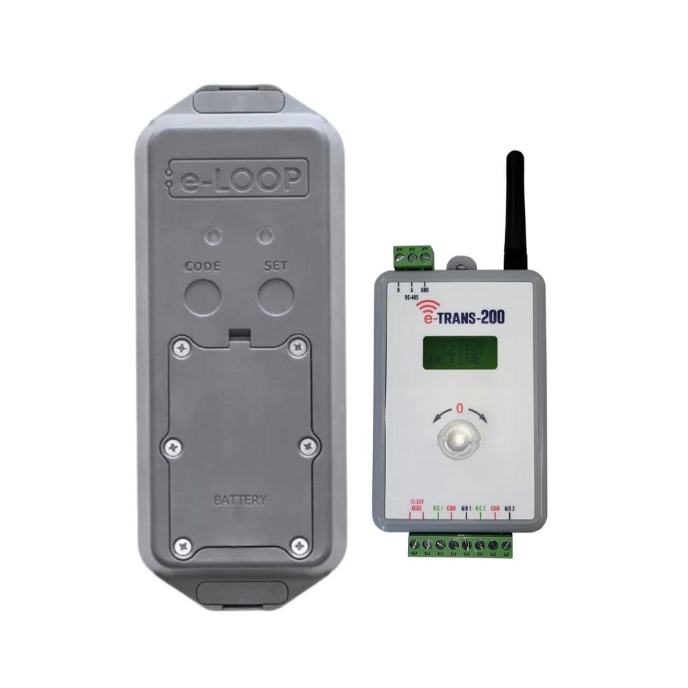 AES EL00PM-RAD-KLT Wireless e-Loop Post Mount Loop Kit with eTrans 200 | All Security Equipment