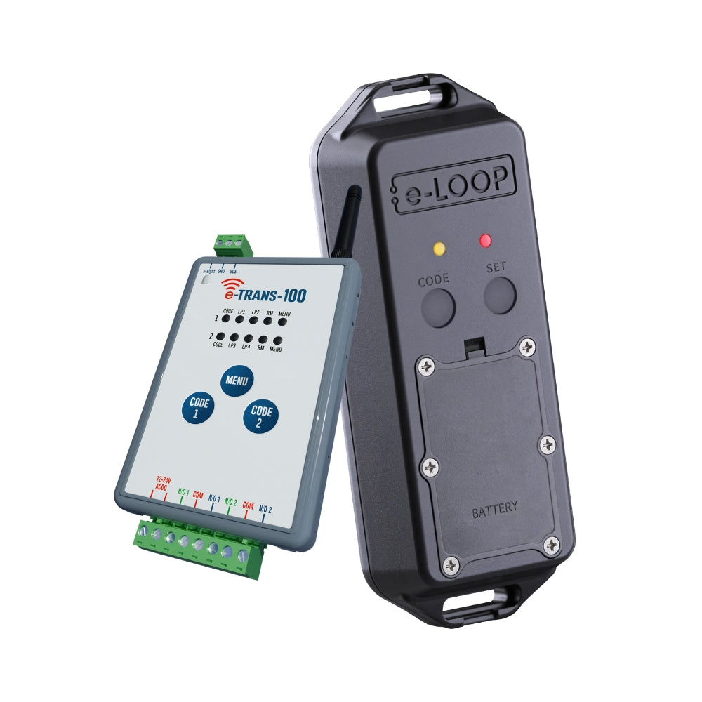 AES EL00PM-RAD-KT Wireless e-Loop Post Mount Loop Kit with eTrans 100 (Presence Mode) | ASE