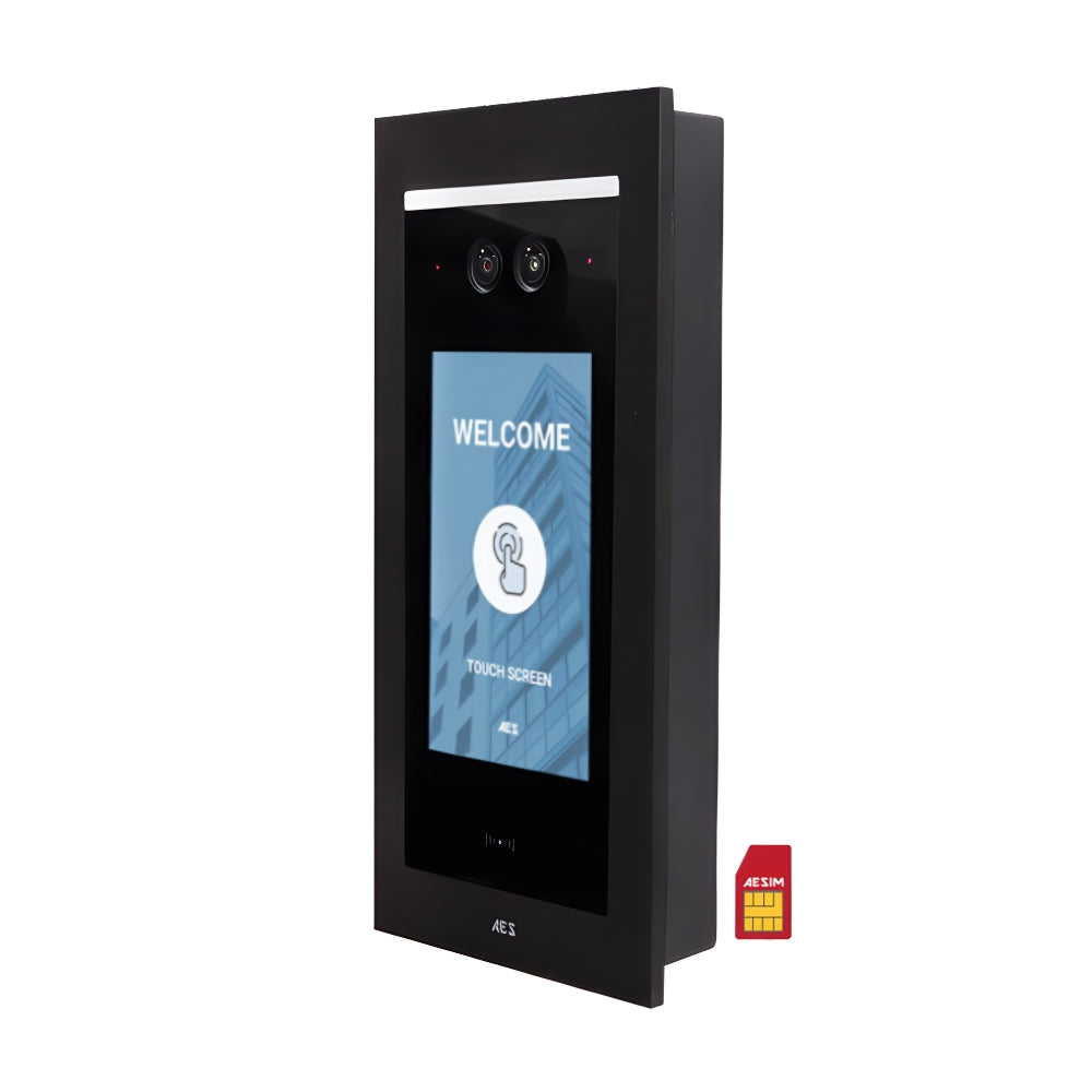 AES OPYN-MULTI-4G-FB-US 4G Multi-Apartment Telephone Entry System (Flush Mount) | All Security Equipment
