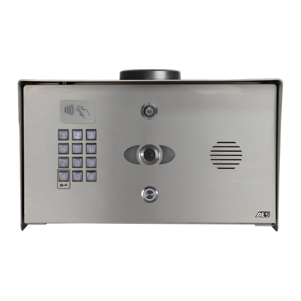 AES Opyn Pro IP Video Telephone Entry System with Keypad and Prox Reader | All Security Equipment