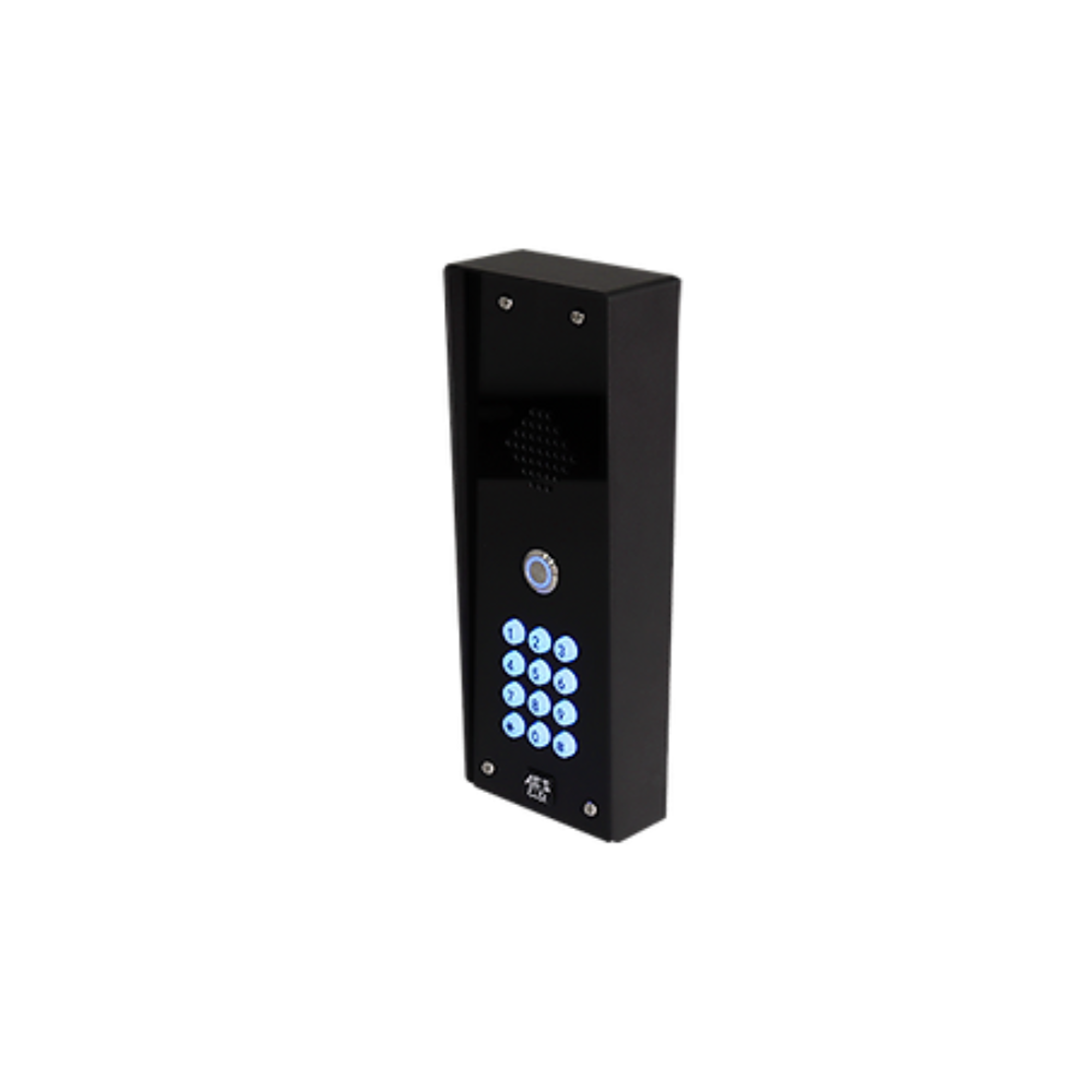 AES Pedestal GSM Intercom with Keypad (4G US) | AES-LITE-GSM-PBK-US