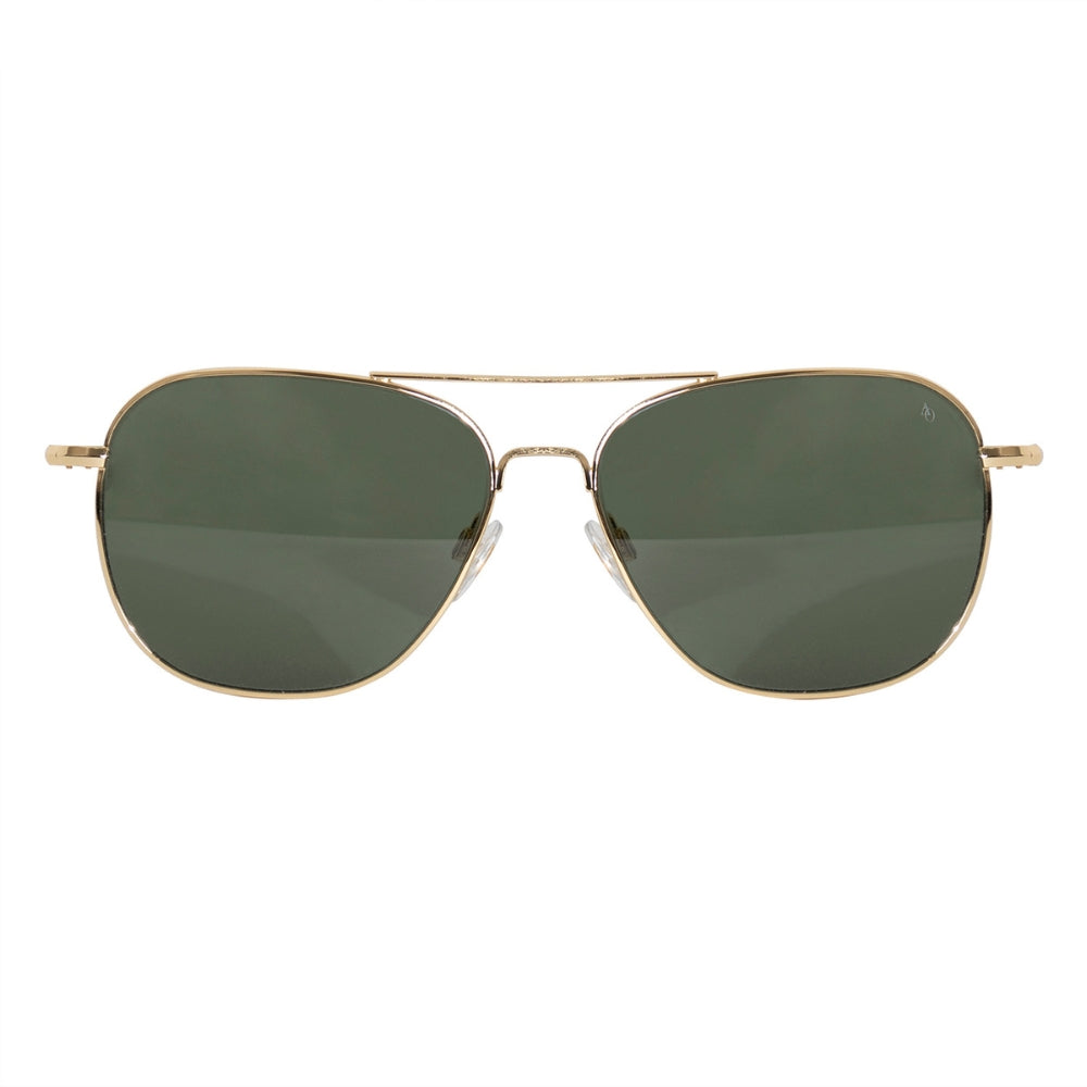 AO Original 55mm Impact Resistant Aviator Sunglasses