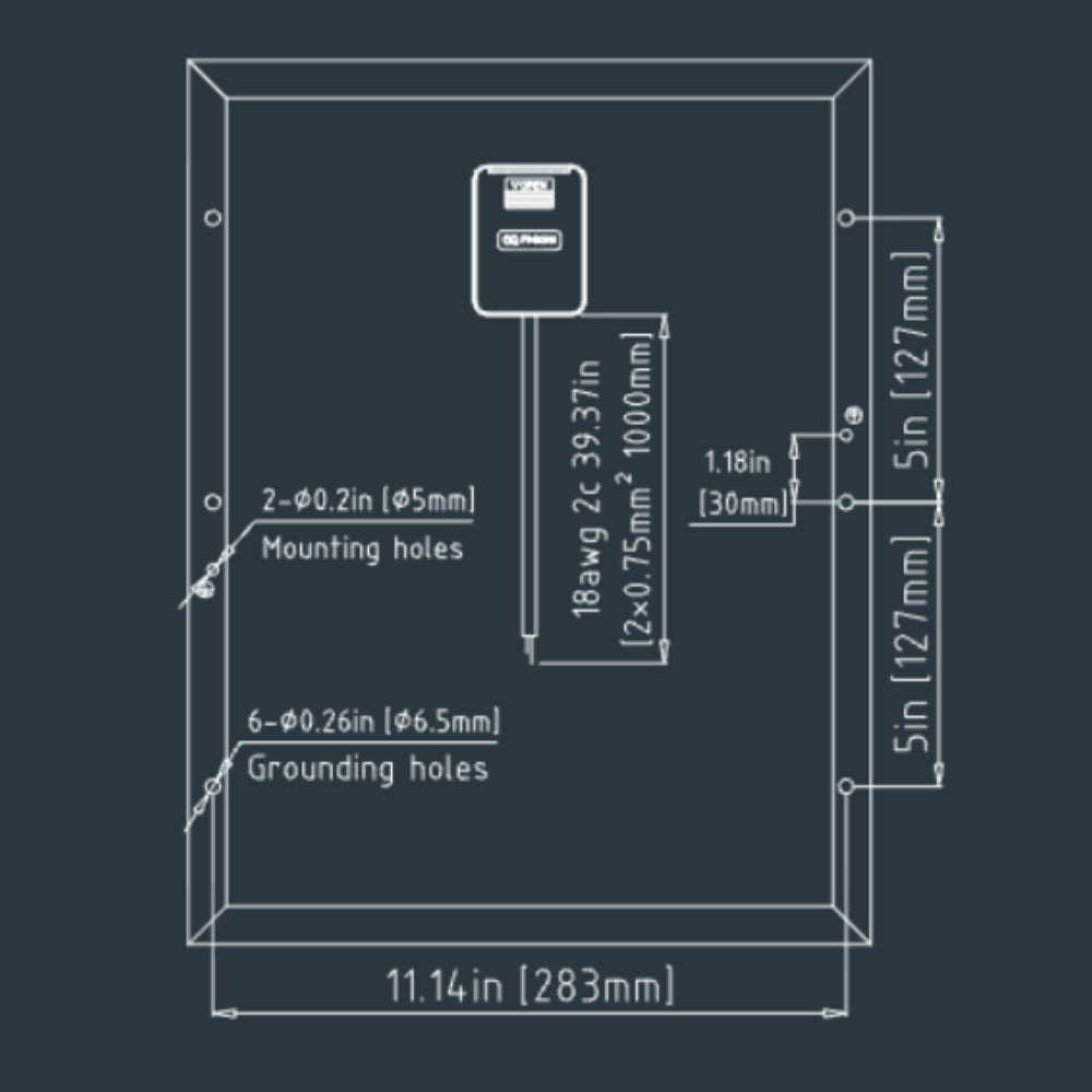 ASE 20W/12V Solar Panel SP20W | All Security Equipment
