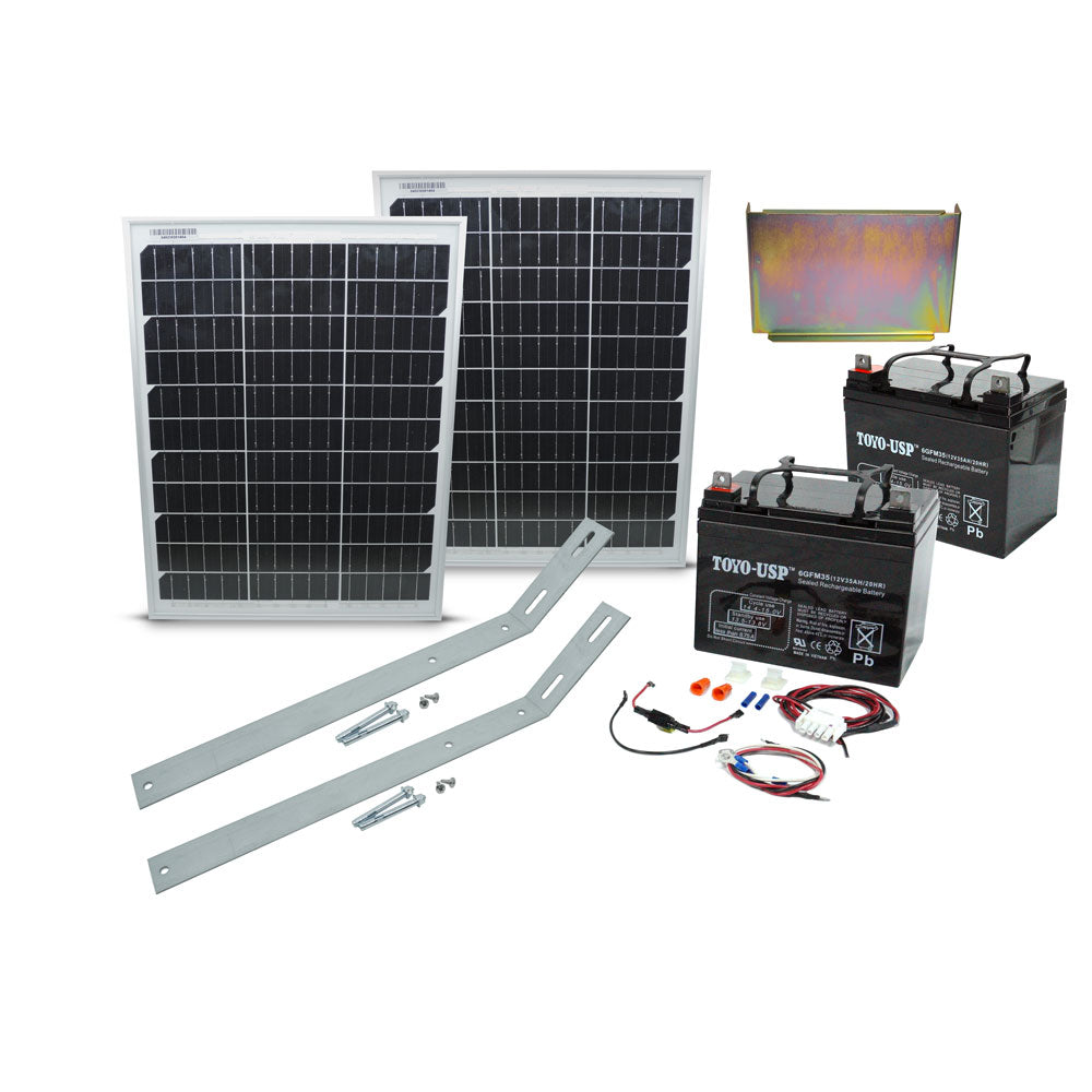 ASE 40W/24V Solar Panel Kit CS-KITLIF40W24VBAT