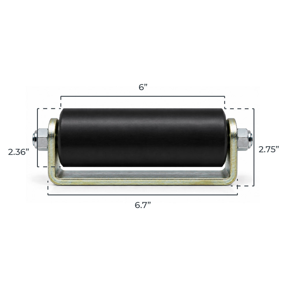 ASE 6-inch Sliding Gate Guide Roller (Pair) | All Security Equipment