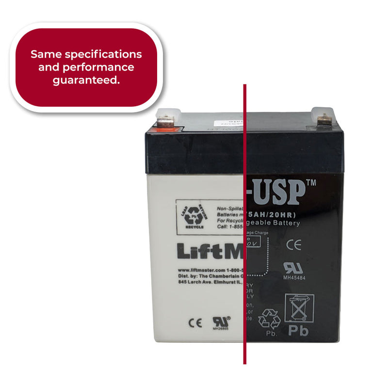 485lm LiftMaster 485LM 12V Battery | All Security Equipment