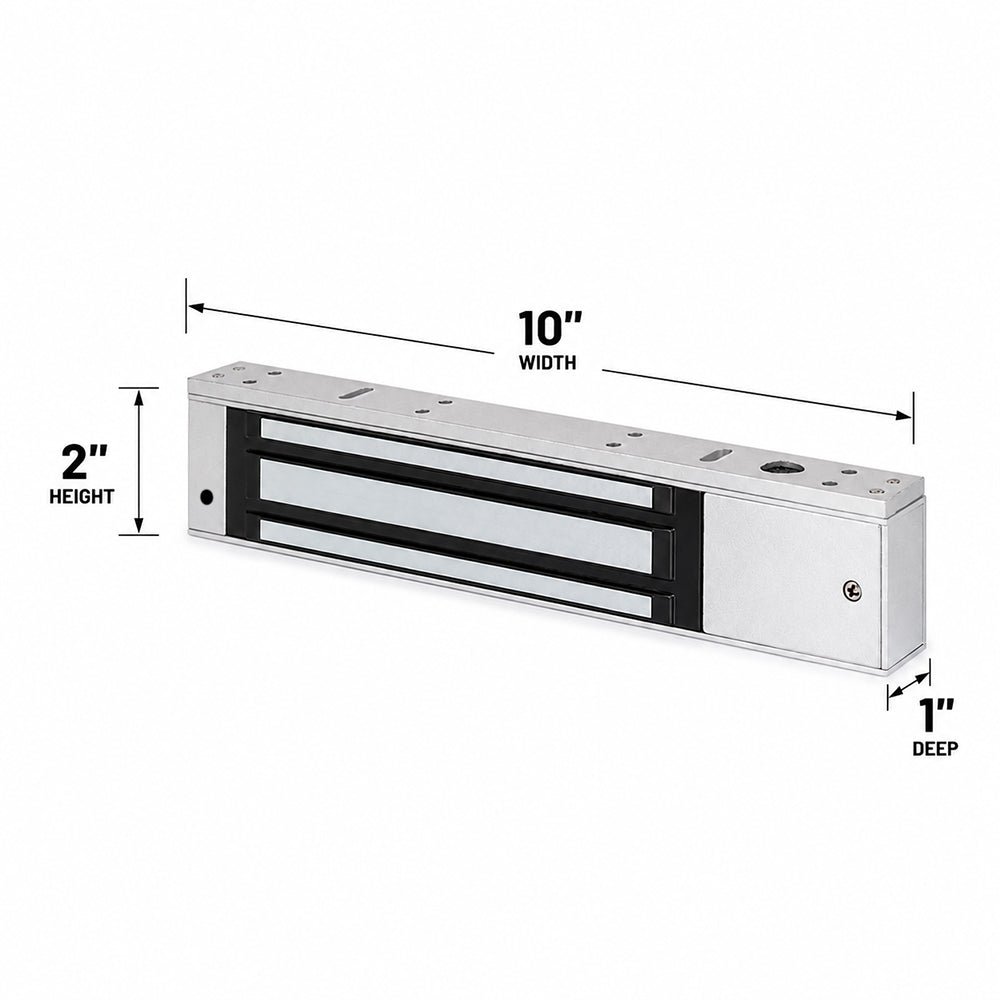 ASE Indoor Maglock 600lbs Holding Force with Power Supply 
