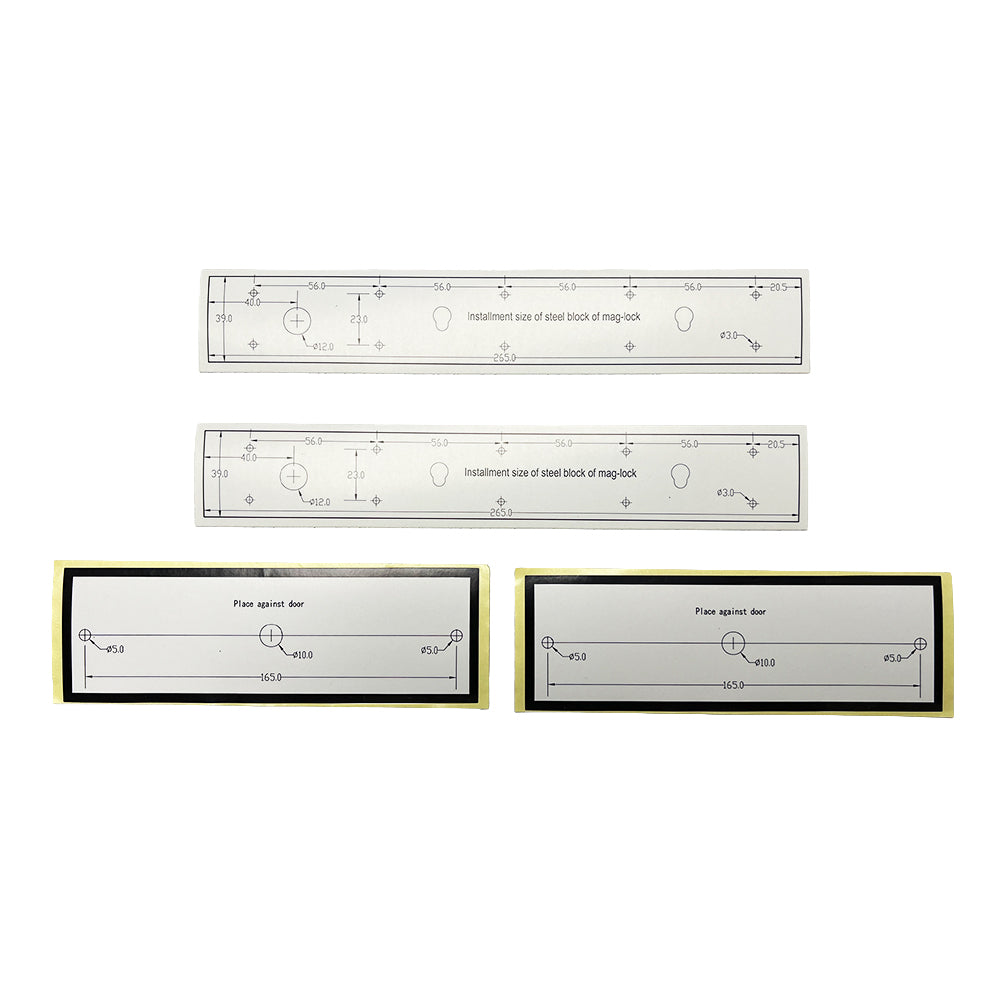Surface Mount UL Listed Double Door Magnetic Lock | FAS-HUL2X1200LSDM