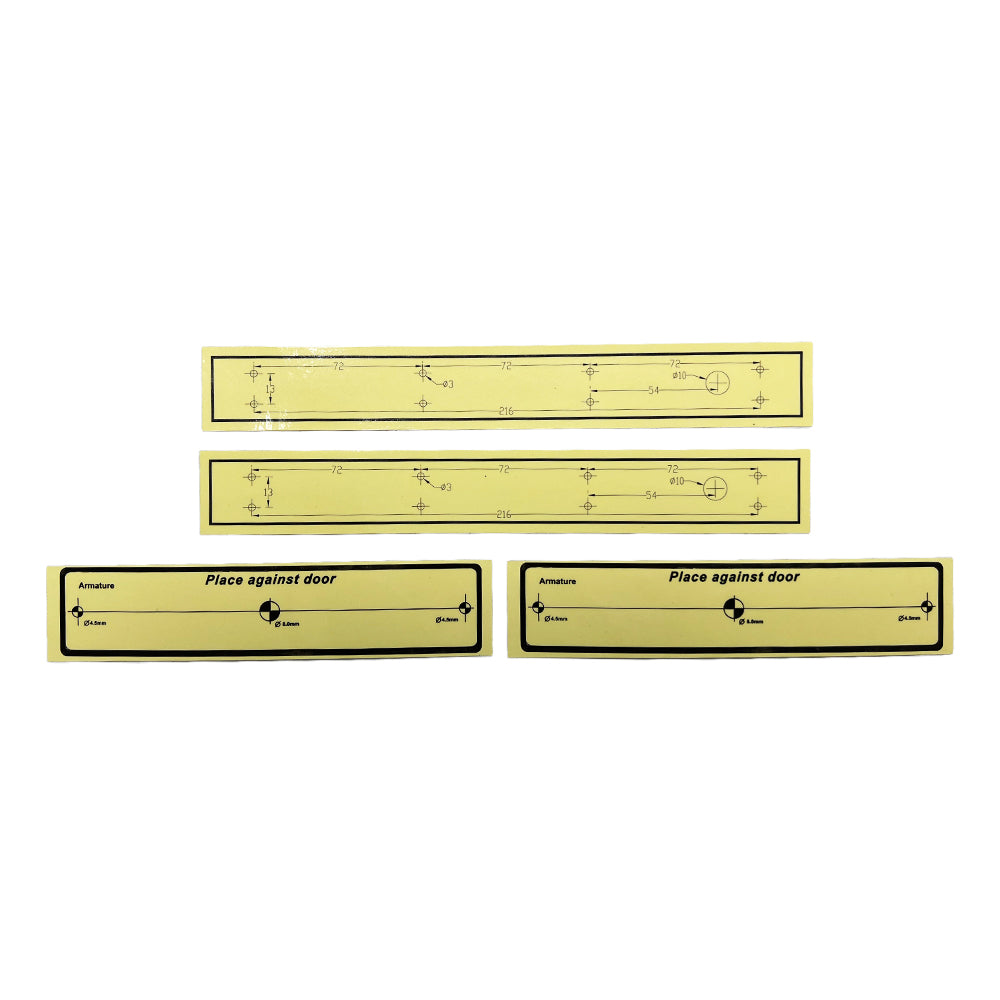 Surface Mount UL Listed Double Door Magnetic Lock | FAS-HUL2X600LSDM