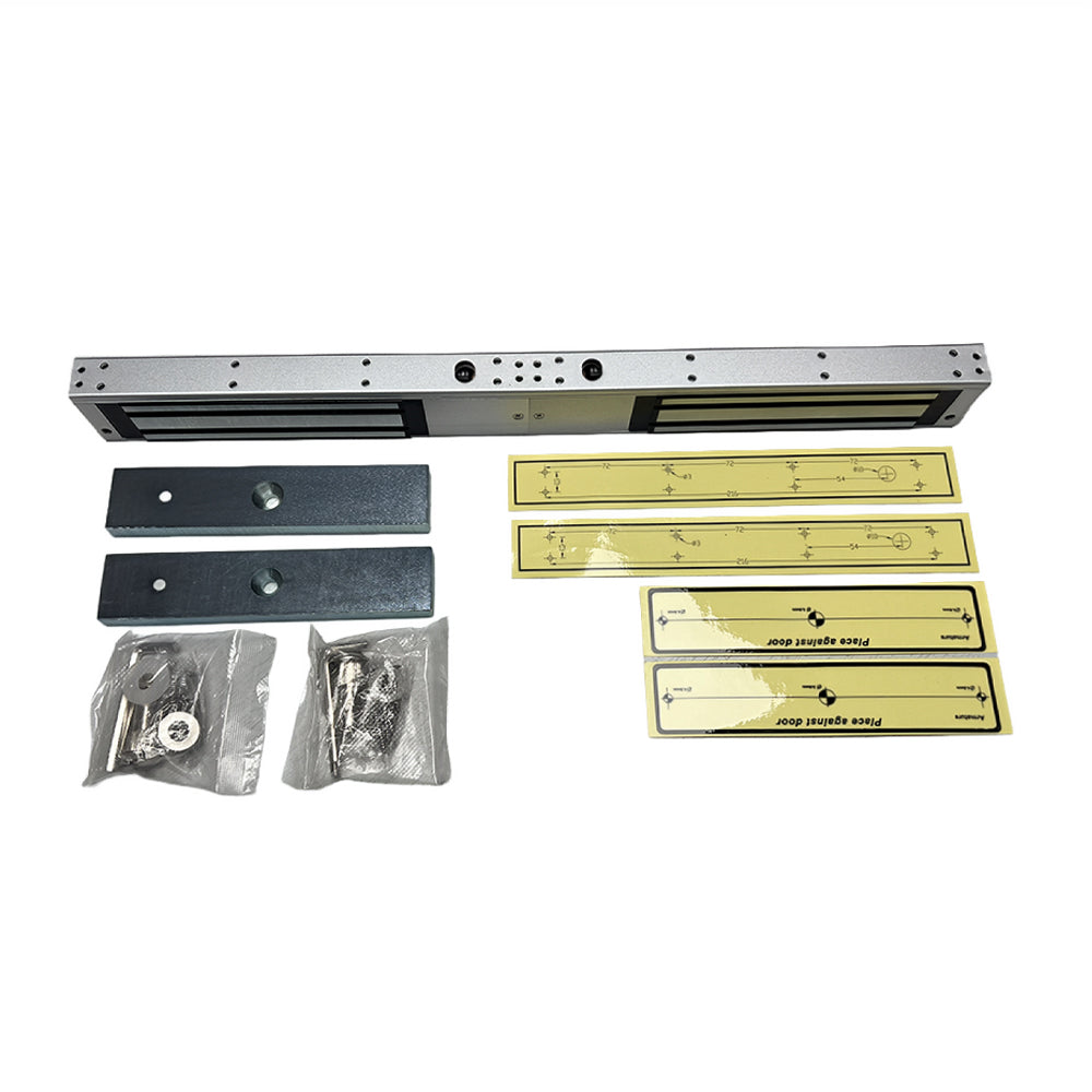 Surface Mount UL Listed Double Door Magnetic Lock | FAS-HUL2X600LSDM