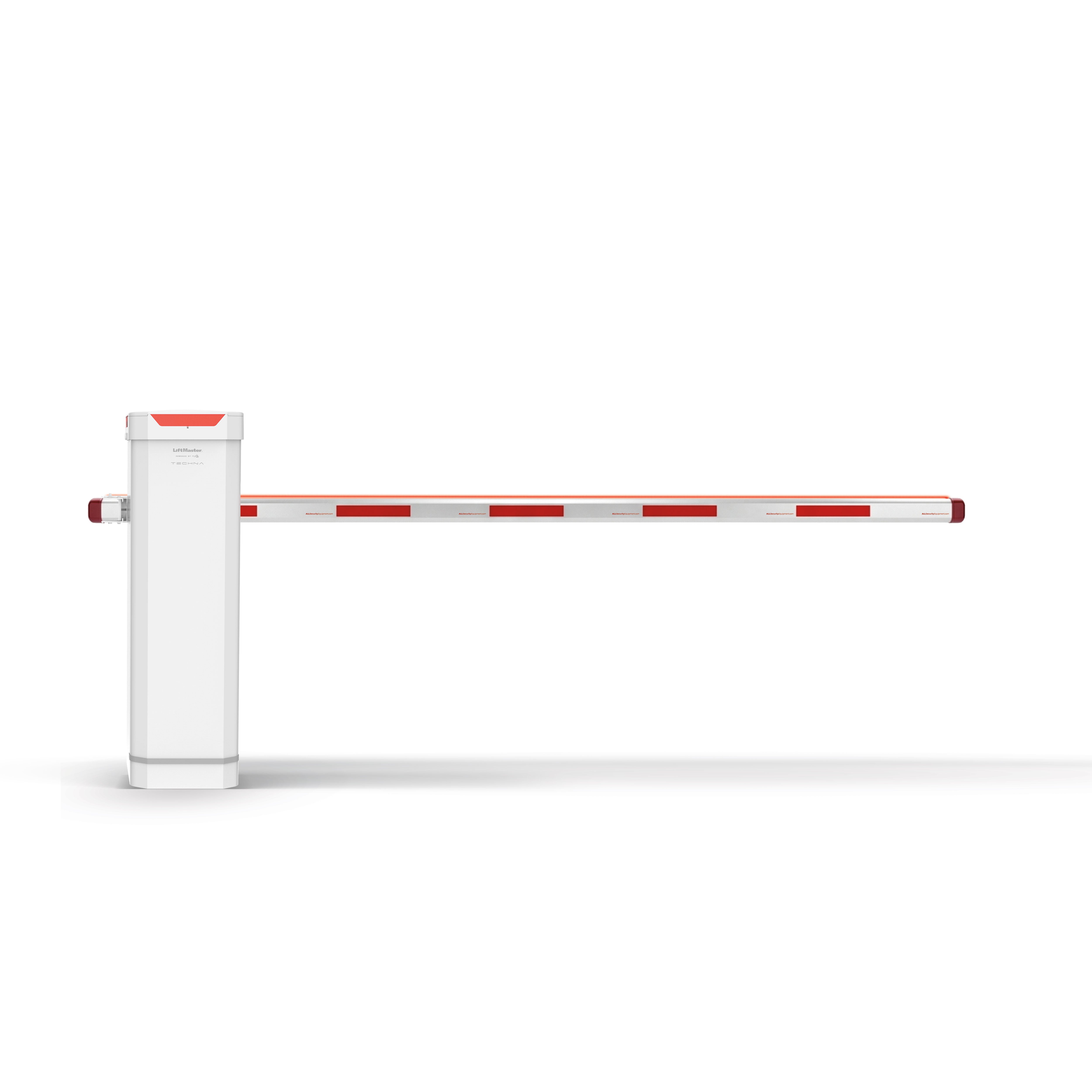 ASE TECHNA LED Lighted Barrier Gate Arm 11' Coverage (2-Piece Kit)