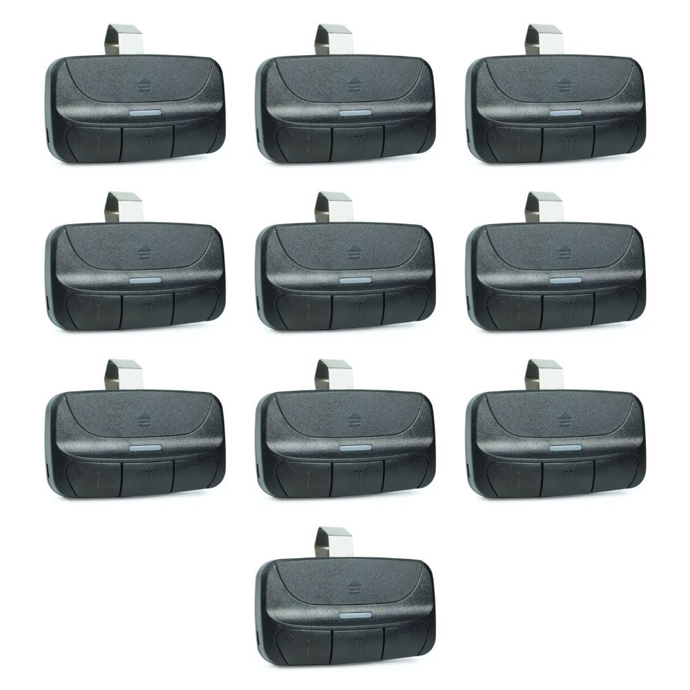 ASE Universal 3-Button Remote with Visor Clip (Pack of 10) RM893-PK10