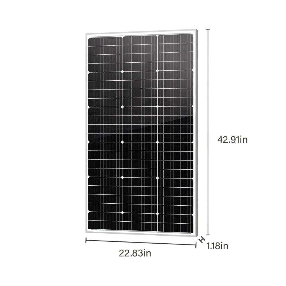ASE 120W/24V Solar Panel FAS-SP120W24V | All Security Equipment