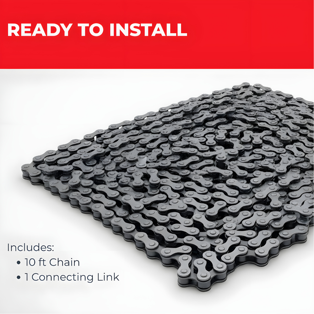 ASE 40NP High-Quality Carbon Steel Chain 10 ft. | All Security Equipment