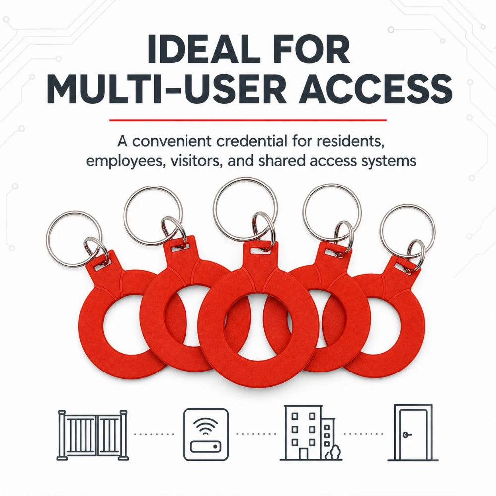 ASE Access Control Ring FOB FAS-FOB-RING | All Security Equipment