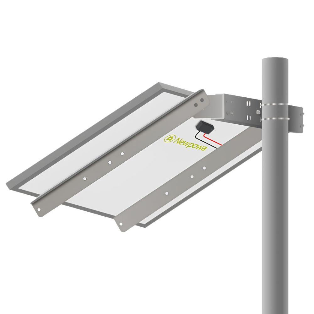 ASE Double Arm Single Pole/Wall Side Mount (80W-120W Panels) | ASE