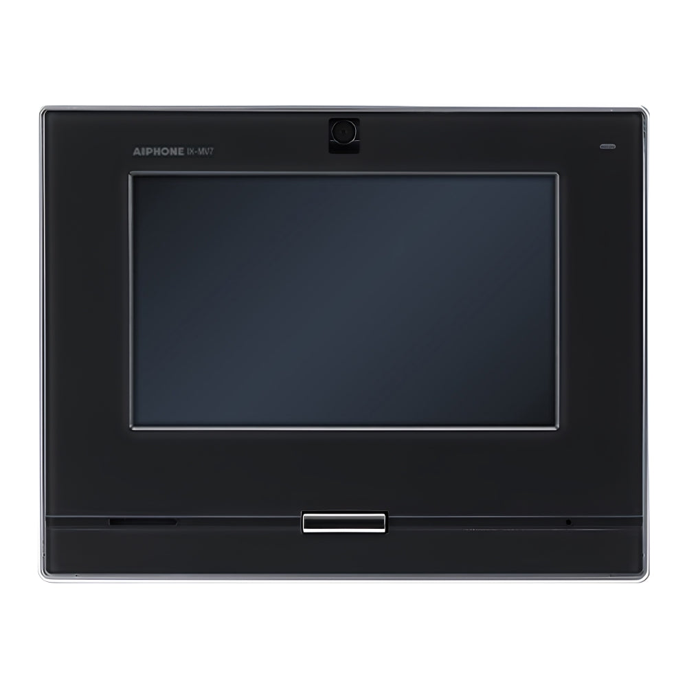 Aiphone IX-MV7-B  Hands-free IP Video Master Station (Black) | ASE