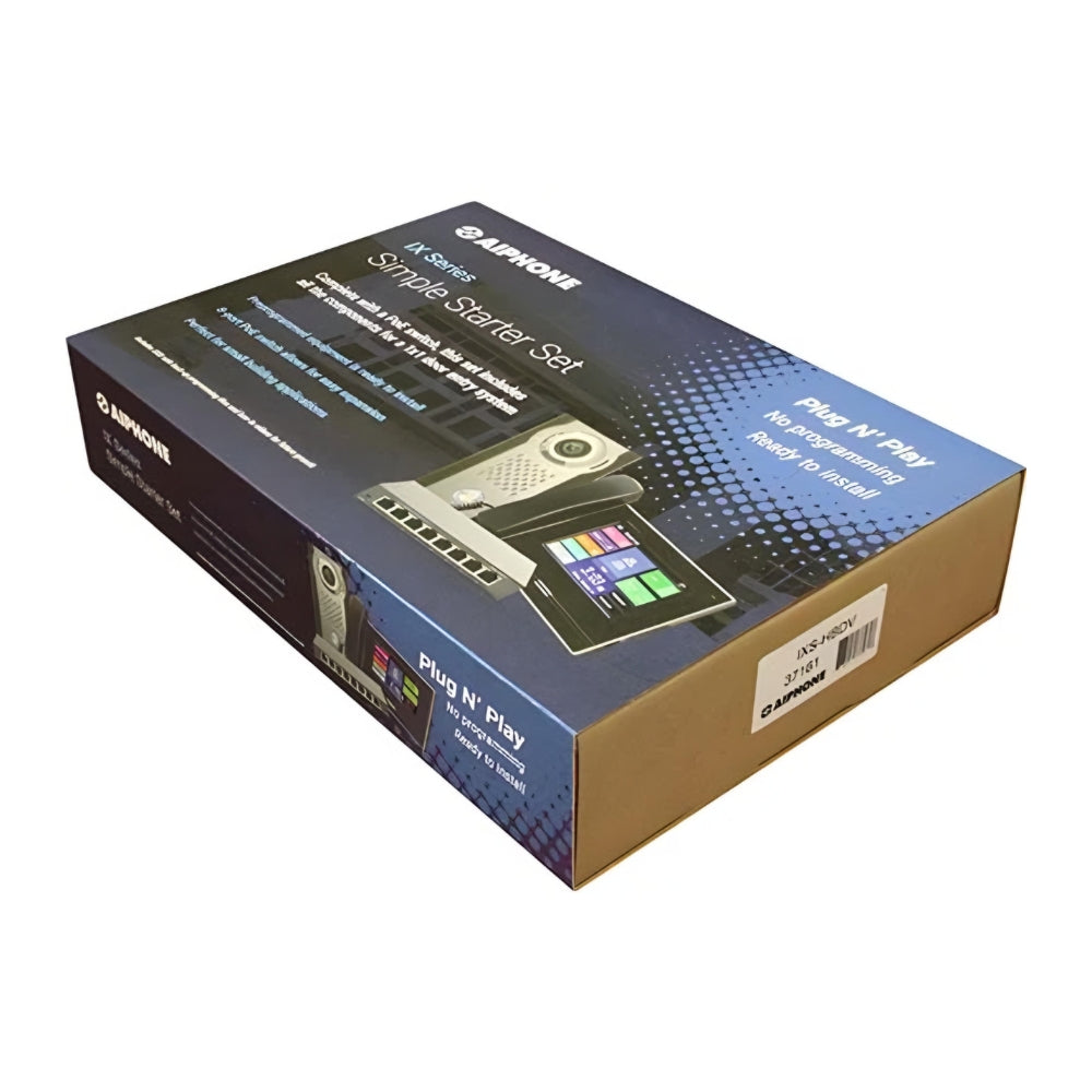 Aiphone Preprogrammed IX Box Set with Surface-Mount IP Door Station | All Security Equipment