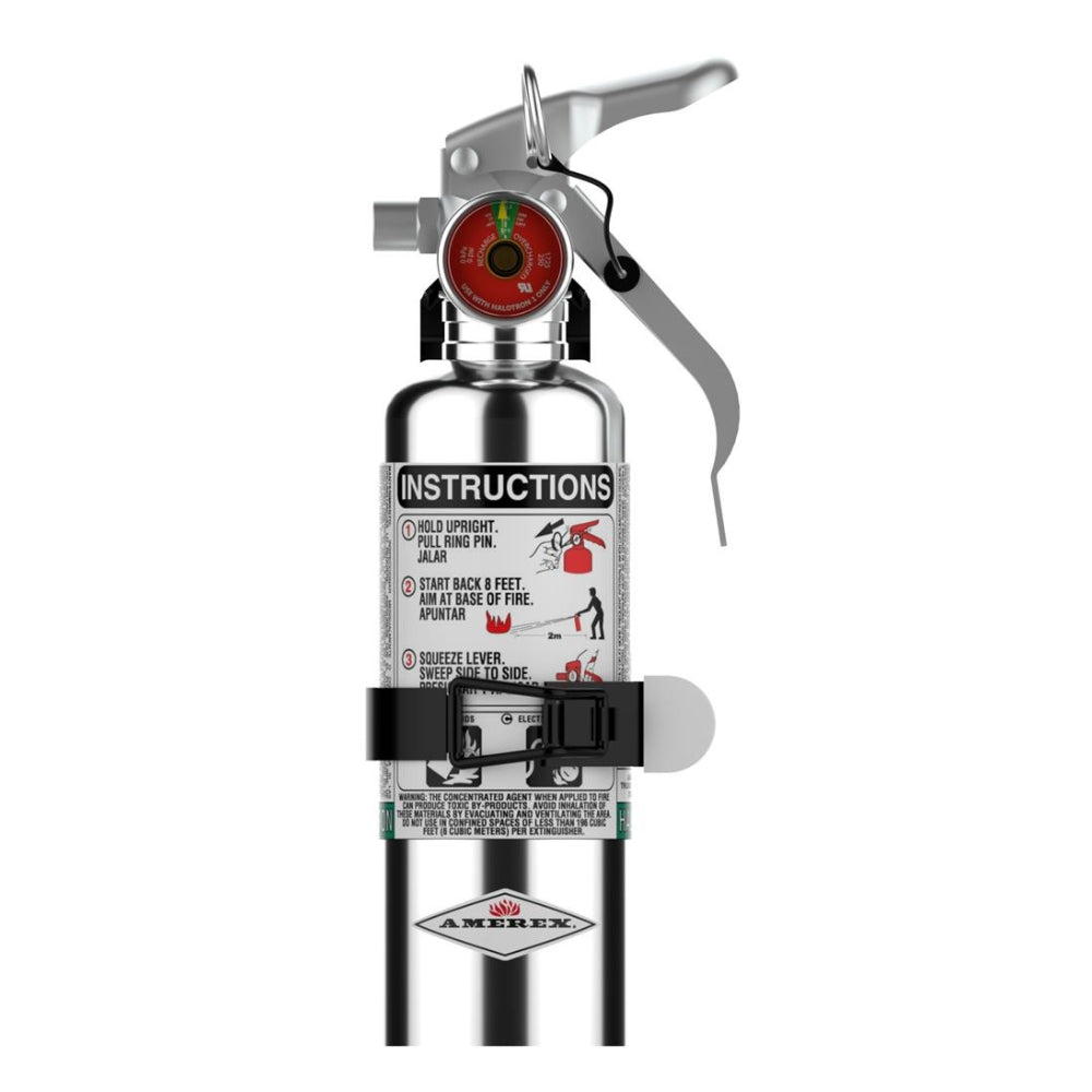 Amerex 1.4lb Halotron I Fire Extinguisher - Model A384TC 14744