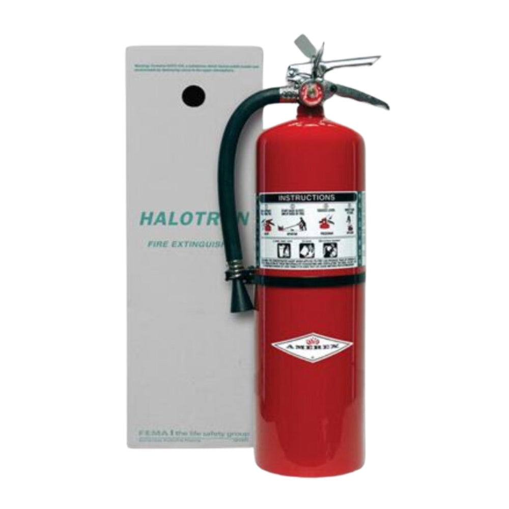 Fire Extengu Amerex 15.5lb Halotron I Fire Extinguisher - Model 398 15510