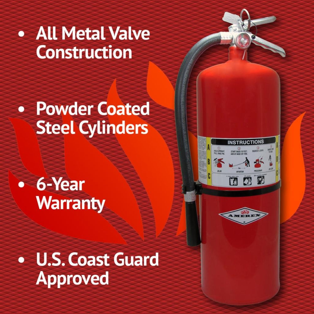 Amerex 20lb ABC Fire Extinguisher - Model A411 11213 - 2