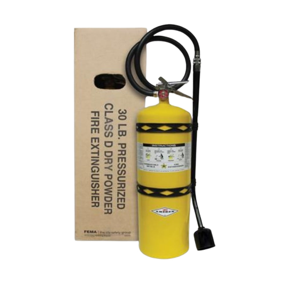 Amerex 30lb Class D Sodium Chloride Fire Extinguisher - Model B570 16882 - 3