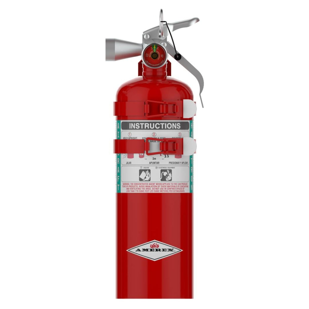 Amerex 5.5lb Halotron I Fire Extinguisher - Model B394TS 16330