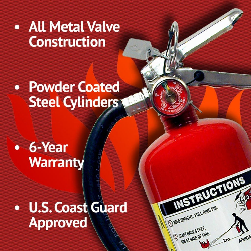 Amerex 5lb ABC Fire Extinguisher - Model B402 15280 - 2