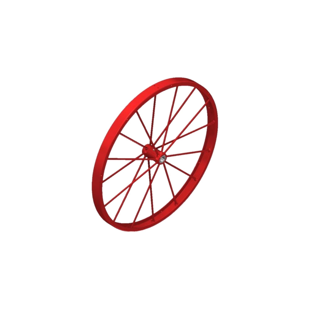 Amerex Wheel Assembly 36 x 2.5 Red 7025 | All Security Equipment