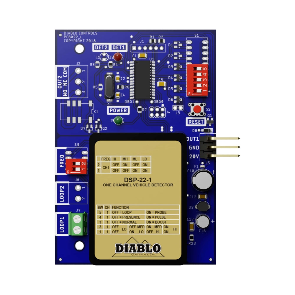 BFT DSP-22-1 Vehicle Loop Detector | All Security Equipment
