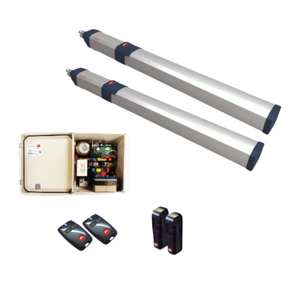 BFT GIUNO BT A50 UL Dual Swing Gate Operator Kit - 12x14 Enclosure | All Security Equipment