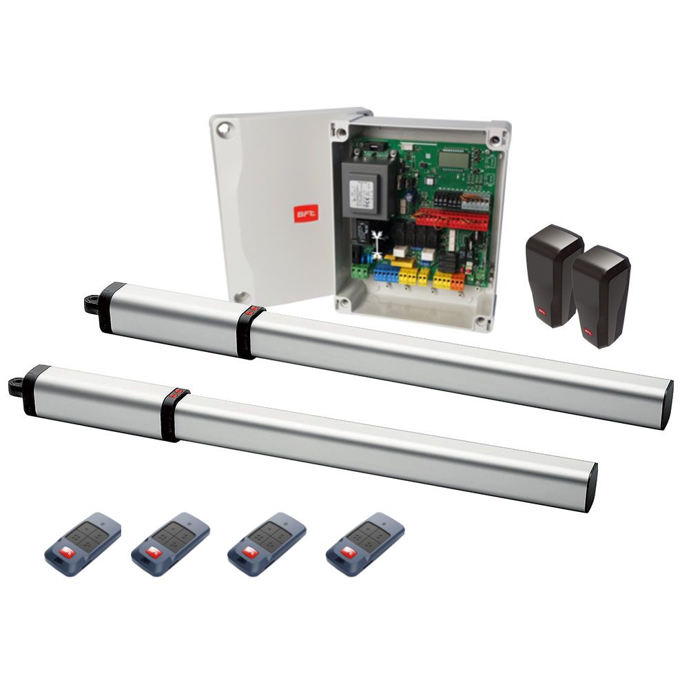 BFT LUX R 2B SN2 Dual Swing Gate Operator Kit BFT-LUX2BR-D-PROMO | All Security Equipment 1/5