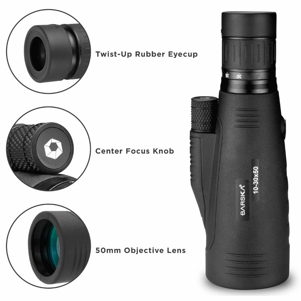 Barska 10-30x50mm Precision Monocular AA13638