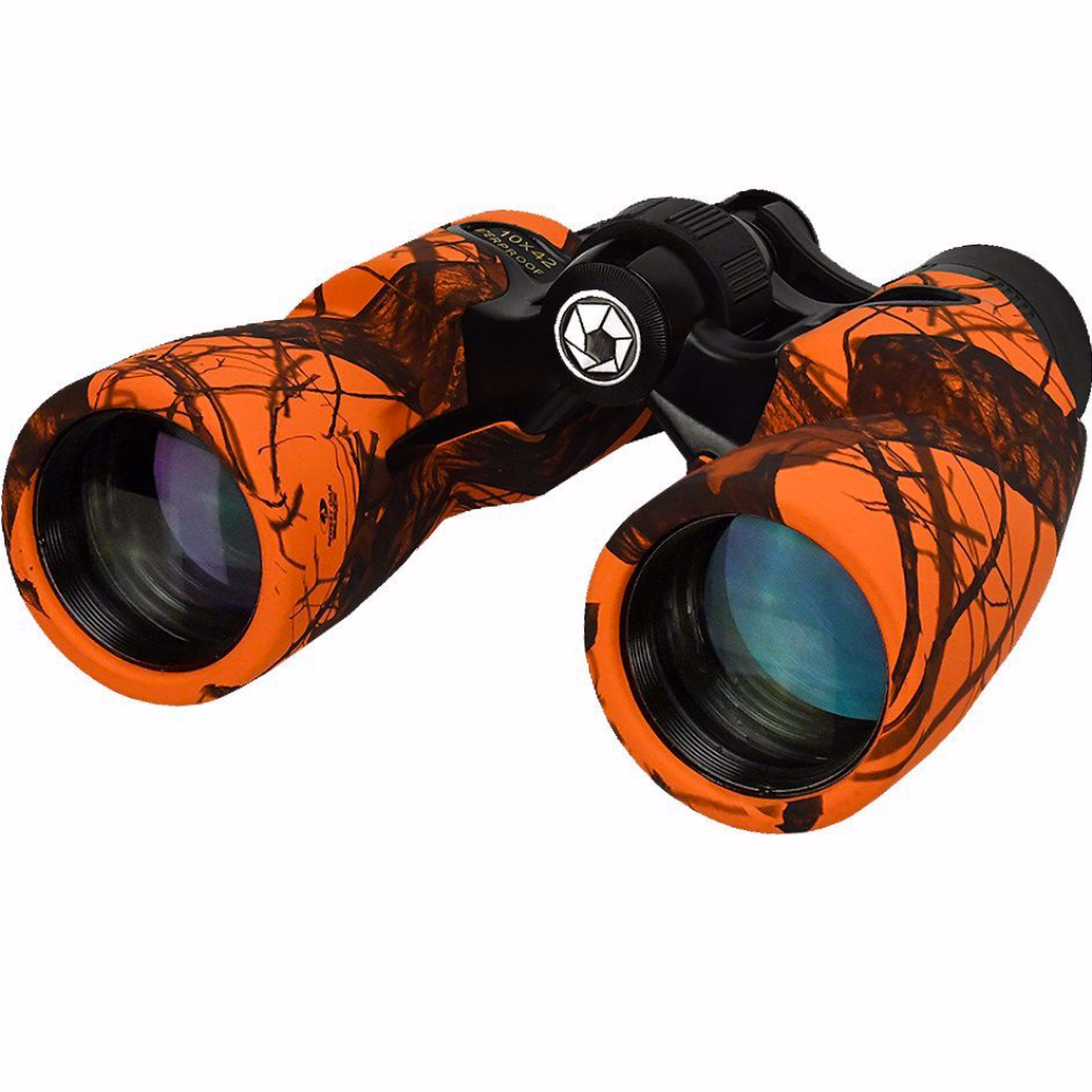 Barska 10x42mm WP Crossover Mossy Oak® Blaze® Camo Binoculars AB13437