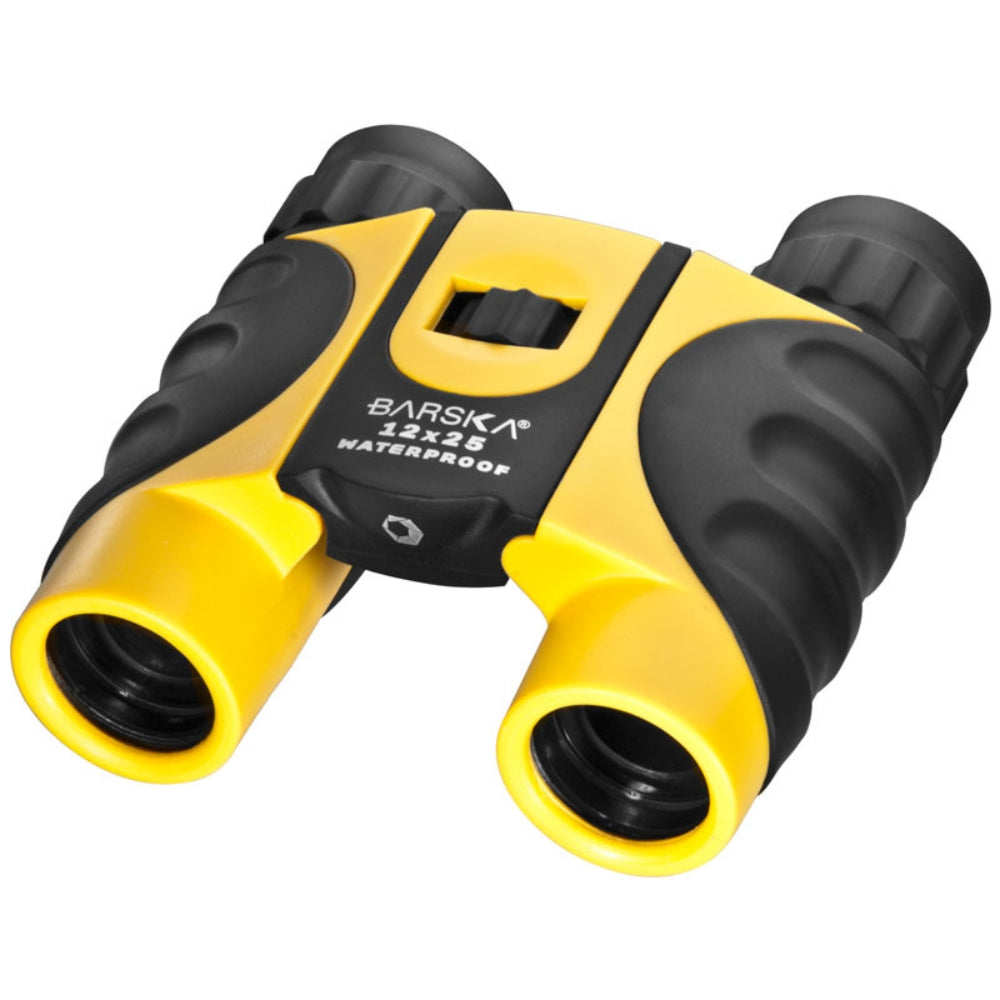 Barska 12x25mm Colorado Yellow Waterproof Compact Binoculars CO11010