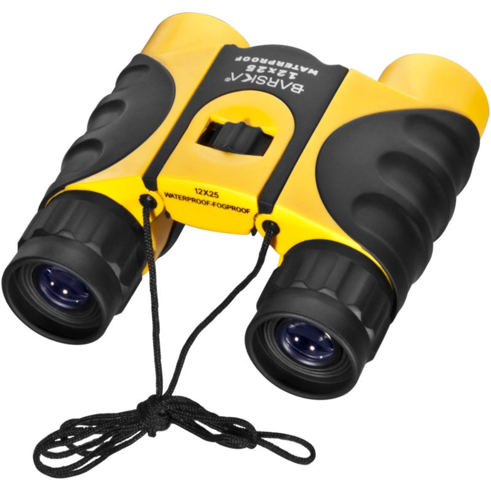 Barska 12x25mm Colorado Yellow Waterproof Compact Binoculars CO11010