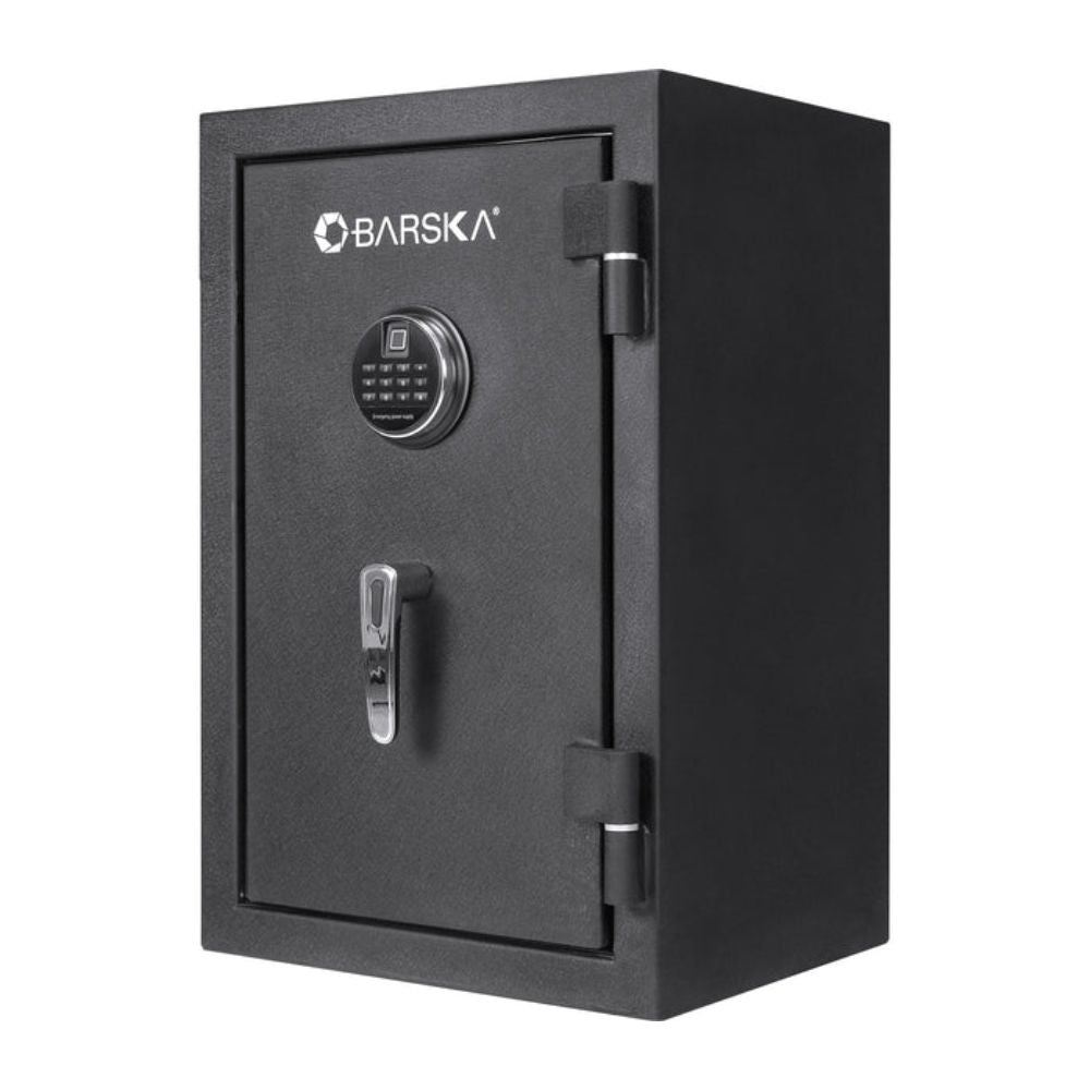 Barska 2.02 Cu. ft Biometric Keypad Fire Resistant Safe | All Security Equipment