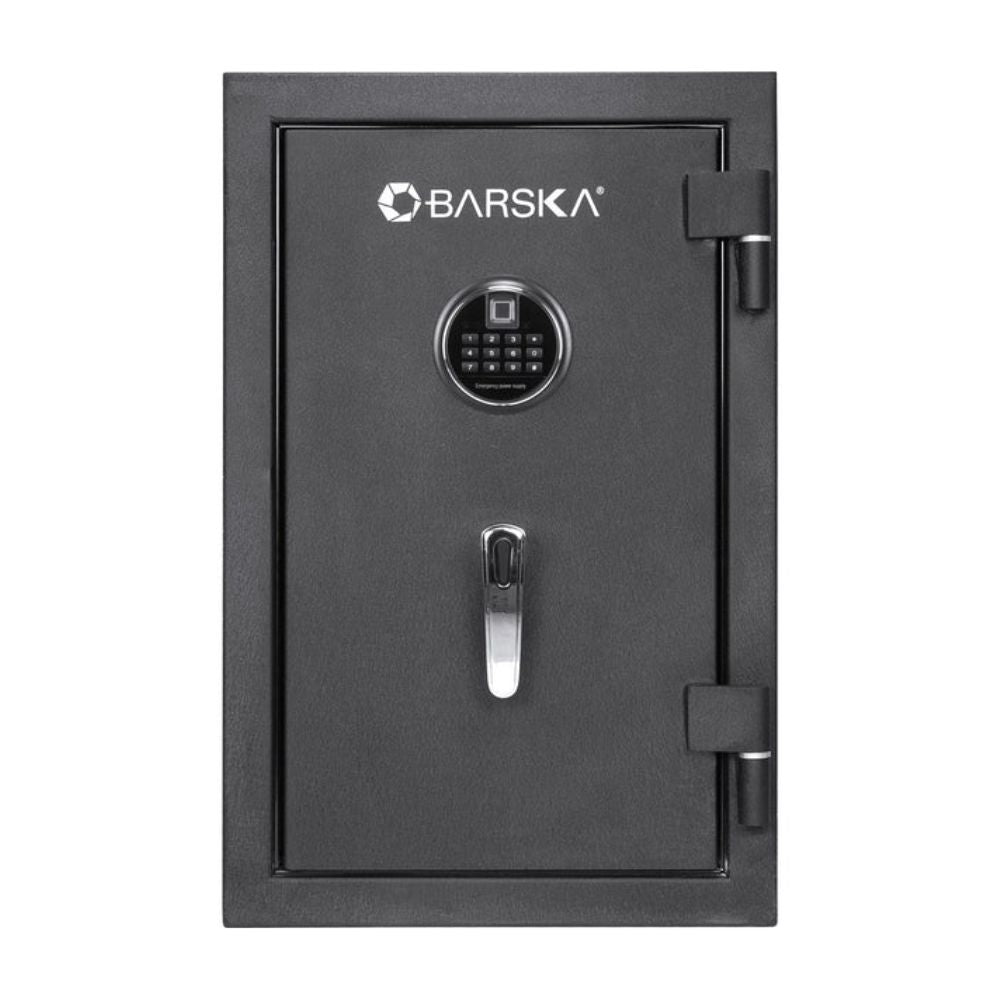 Barska 2.02 Cu. ft Biometric Keypad Fire Resistant Safe | All Security Equipment
