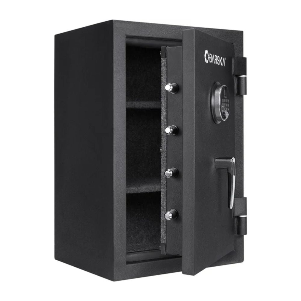 Barska 2.02 Cu. ft Biometric Keypad Fire Resistant Safe | All Security Equipment