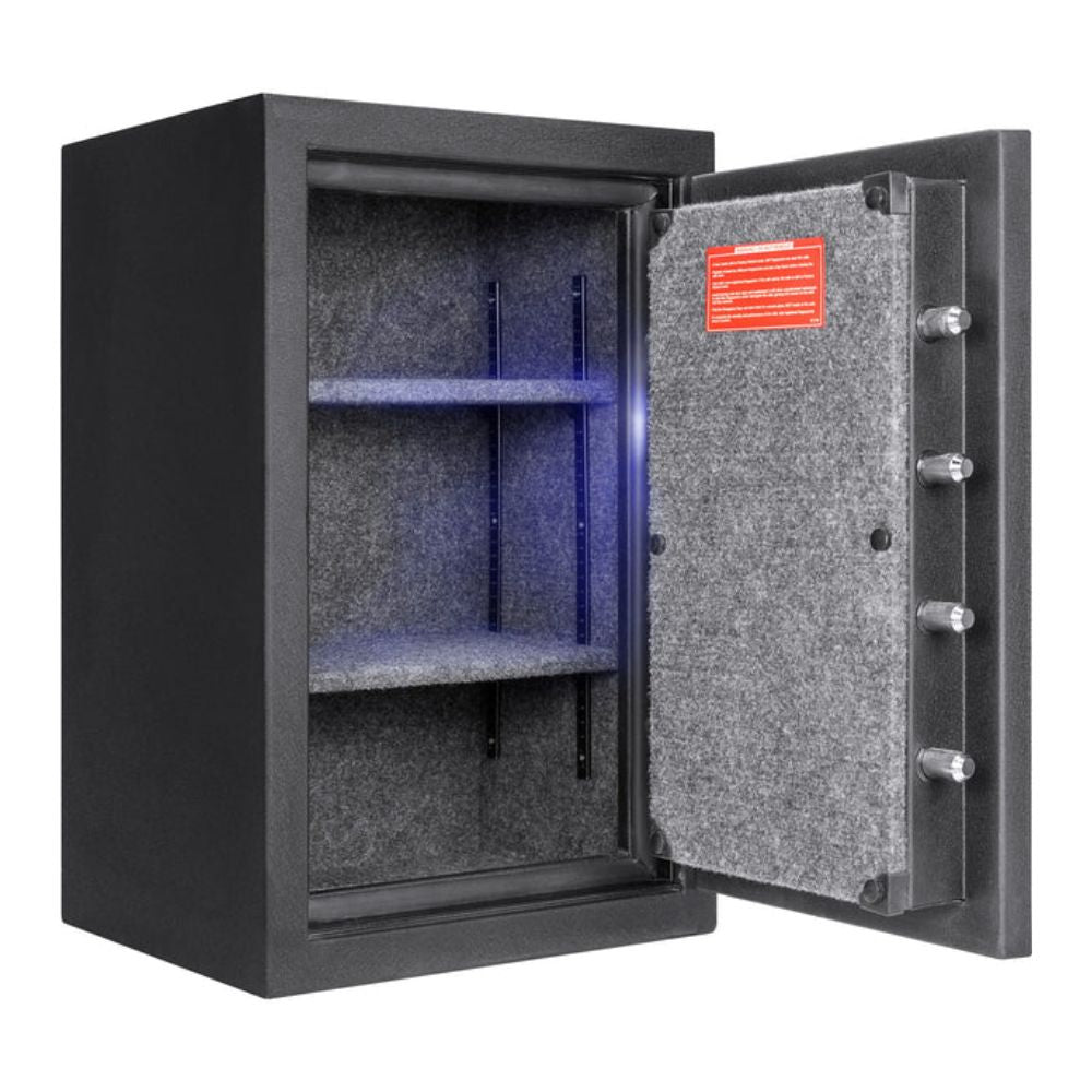 Barska 2.02 Cu. ft Biometric Keypad Fire Resistant Safe | All Security Equipment