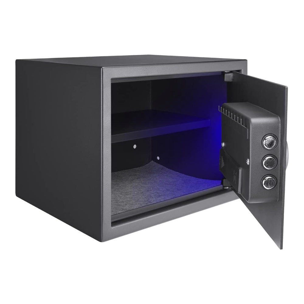 Barska AX13748 WL80 WardenLight 0.8 Cu. ft Digital Keypad Safe with Interior LED Light | All Security Equipment