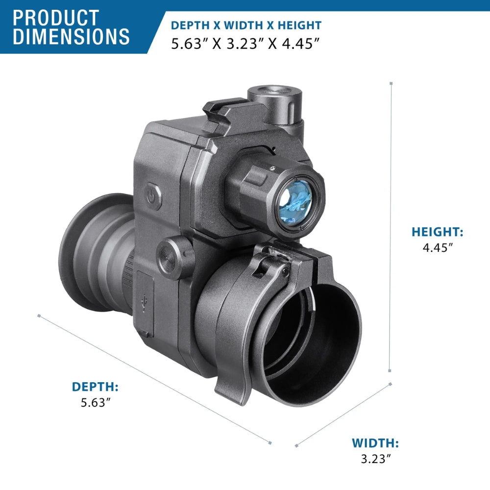 Barska BQ14028 NVD35 Night Vision Rifle Scope Clip On | All Security Equipment