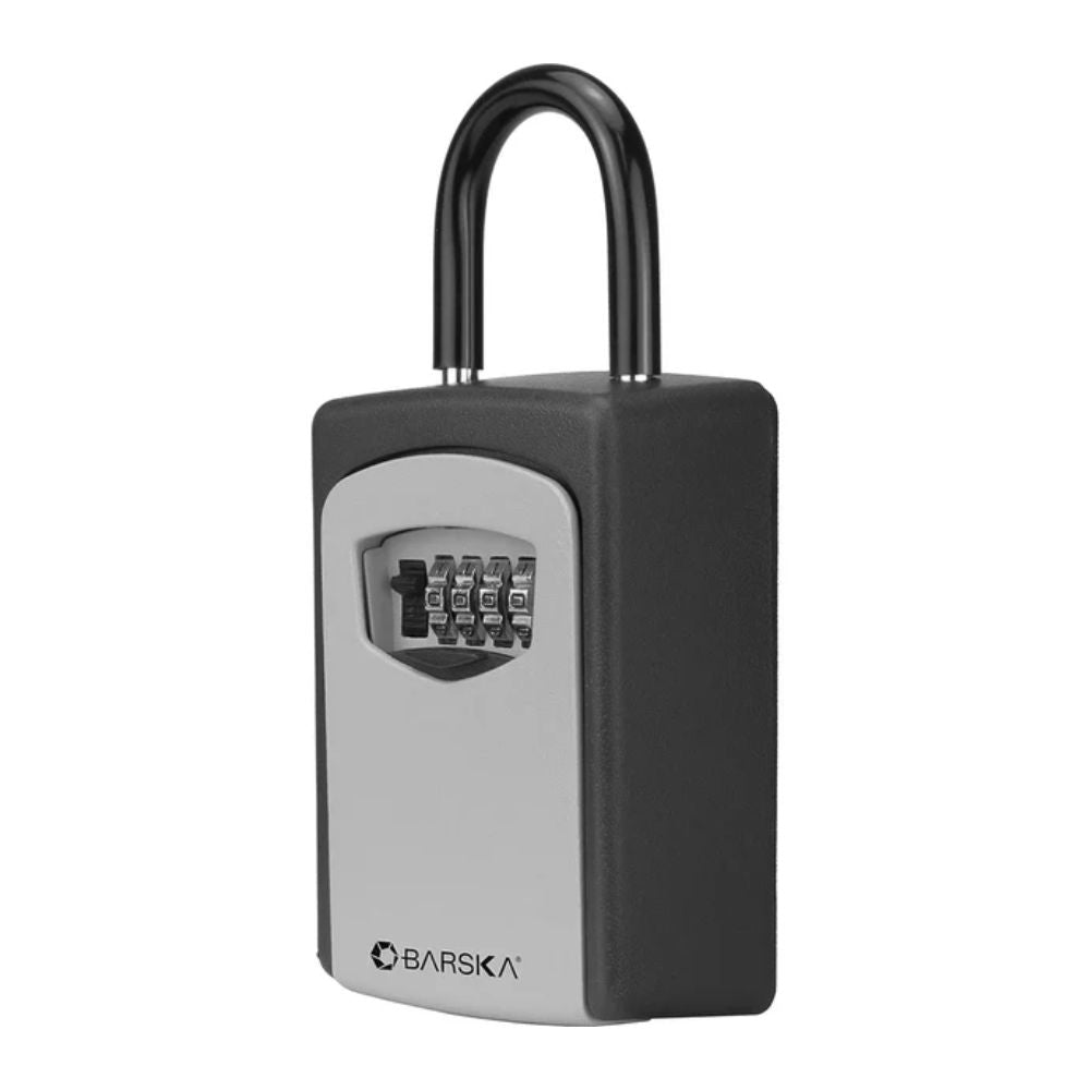 Barska Combination Key Lock Box with Door Hanger and Wall Mount | All Security Equipment