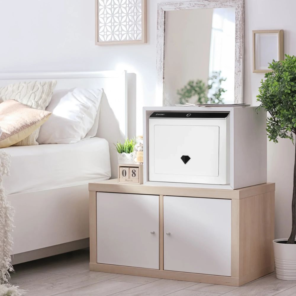 Barska Diamond 0.92 Cu. ft Touchscreen Biometric Keypad Security Safe | All Security Equipment