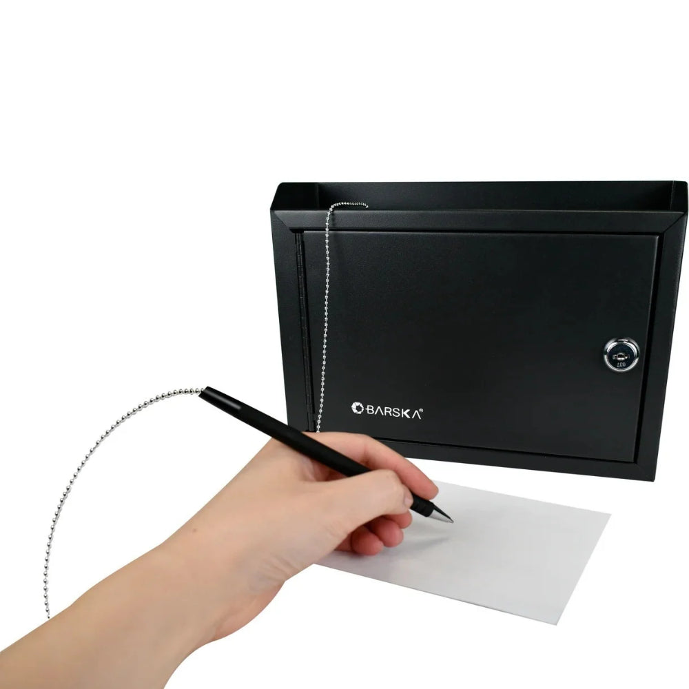 Barska CB14244 Multi-Purpose Drop Box with Paper Holder | ASE