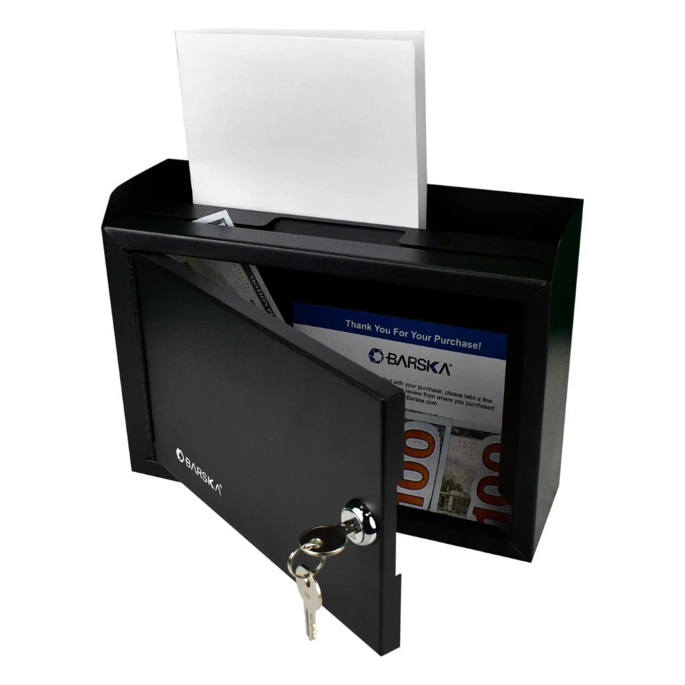 Barska CB14244 Multi-Purpose Drop Box with Paper Holder | ASE